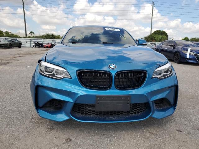 WBS1J5C58JVD36548 - 2018 BMW M2 BLUE photo 5