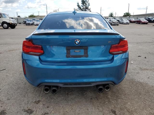 WBS1J5C58JVD36548 - 2018 BMW M2 BLUE photo 6