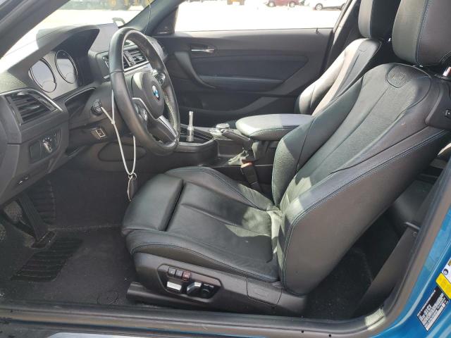 WBS1J5C58JVD36548 - 2018 BMW M2 Blau Foto 7