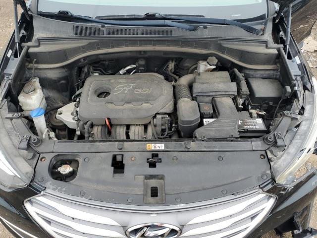 5XYZT3LB7JG540258 - 2018 HYUNDAI SANTA FE S BLACK photo 12