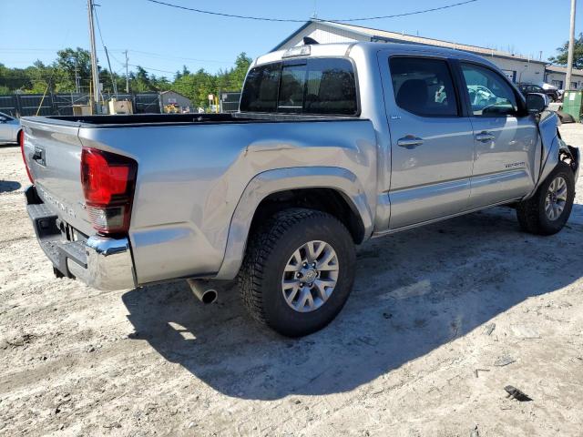 3TMAZ5CN4KM085309 - 2019 TOYOTA TACOMA DOUBLE CAB SILVER photo 3