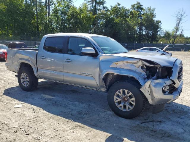 3TMAZ5CN4KM085309 - 2019 TOYOTA TACOMA DOUBLE CAB SILVER photo 4