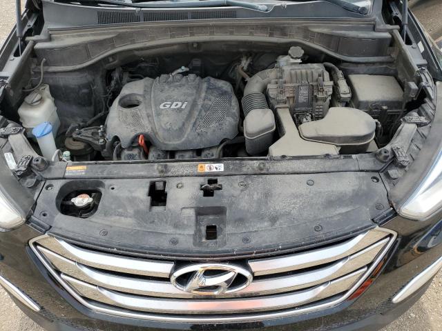 5XYZU3LB2GG374916 - 2016 HYUNDAI SANTA FE S BLACK photo 12