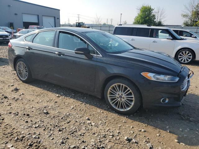 3FA6P0HR2DR189285 - 2013 FORD FUSION SE BLACK photo 4