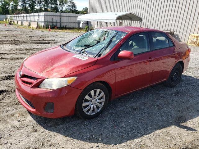 5YFBU4EE9CP036921 - 2012 TOYOTA COROLLA BASE RED photo 1