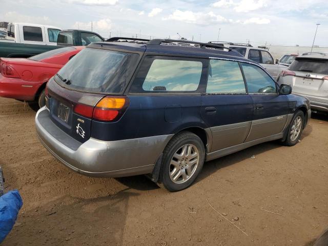 4S3BH665917651711 - 2001 SUBARU LEGACY OUTBACK BLUE photo 3