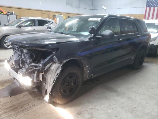 1FM5K8AB6MGA64857 - 2021 FORD EXPLORER POLICE INTERCEPTOR 黑色 照片 1