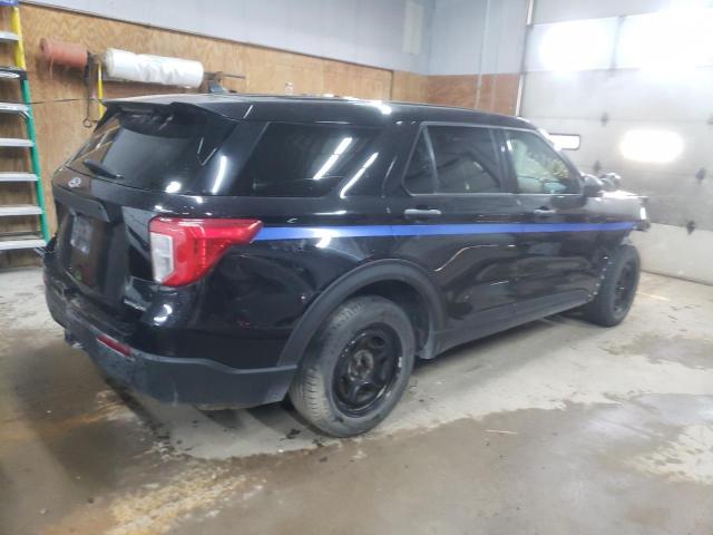 1FM5K8AB6MGA64857 - 2021 FORD EXPLORER POLICE INTERCEPTOR 黑色 照片 3