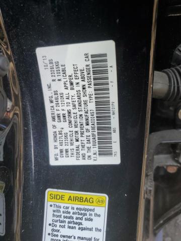 19UUA9F59EA000457 - 2014 ACURA TL TECH BLACK photo 12