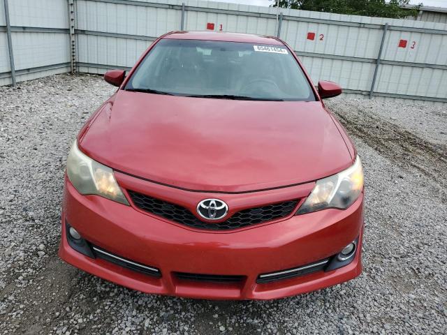 4T1BF1FK2EU796610 - 2014 TOYOTA CAMRY L RED photo 5