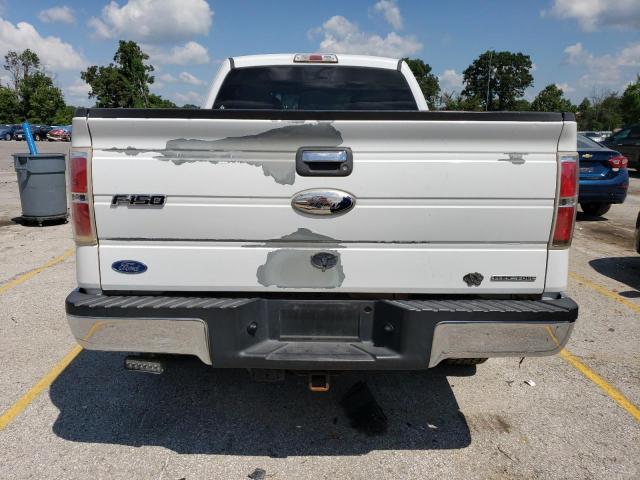 1FTFX1EF2BKD48298 - 2011 FORD F150 SUPER CAB WHITE photo 6