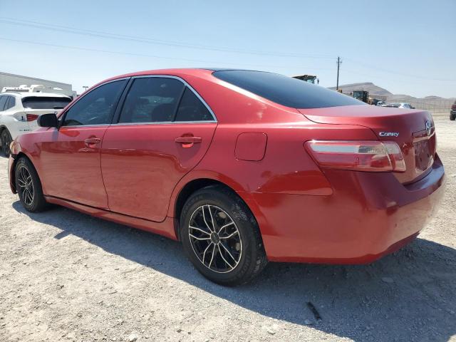 4T1BE46K07U126593 - 2007 TOYOTA CAMRY CE RED photo 2