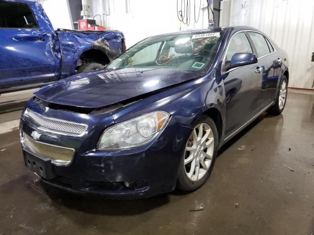 1G1ZE5EU6BF370721 - 2011 CHEVROLET MALIBU LTZ ლურჯი ფოტო 2