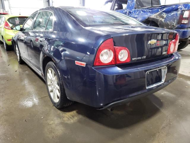 1G1ZE5EU6BF370721 - 2011 CHEVROLET MALIBU LTZ ლურჯი ფოტო 3