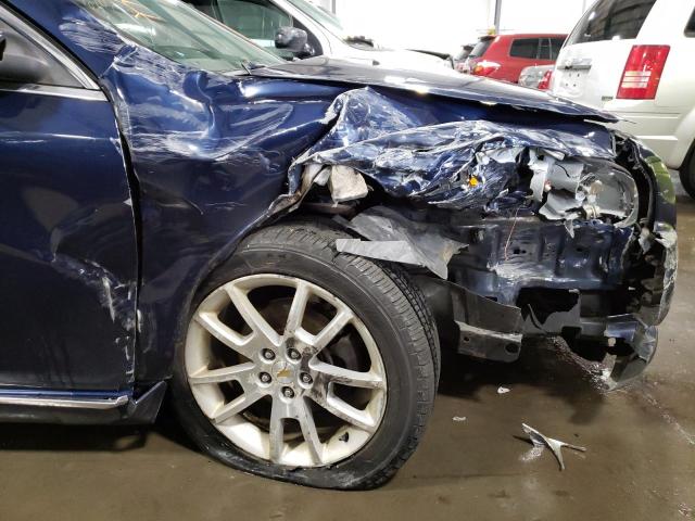 1G1ZE5EU6BF370721 - 2011 CHEVROLET MALIBU LTZ ლურჯი ფოტო 9