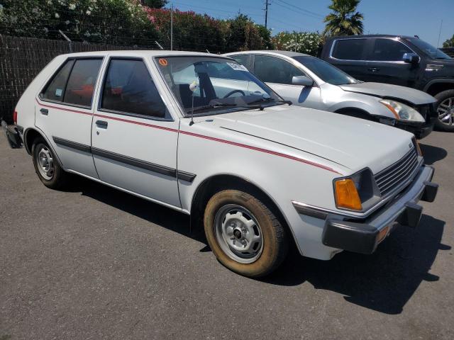 JB3BE38B1EU801054 - 1984 DODGE COLT DL WHITE photo 4