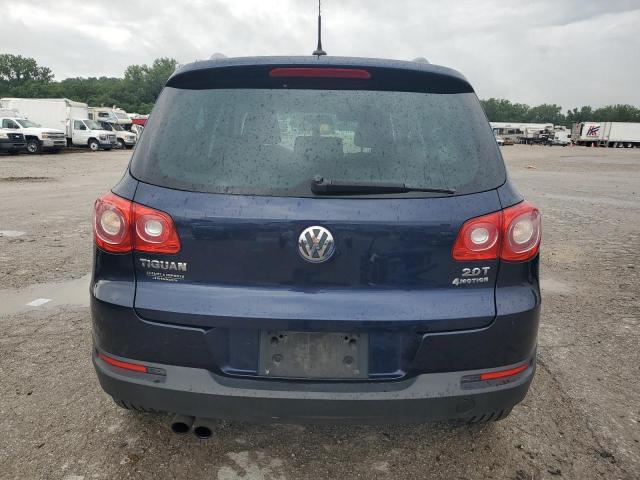 WVGBV7AX2BW542825 - 2011 VOLKSWAGEN TIGUAN S BLUE photo 6