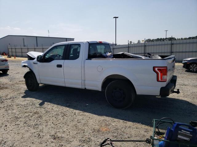 1FTEX1C83HKE45969 - 2017 FORD F150 SUPER CAB WHITE photo 2