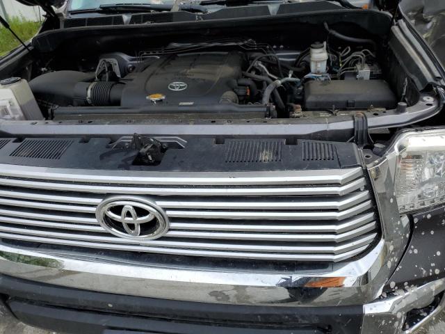 5TFUY5F13HX654789 - 2017 TOYOTA TUNDRA DOUBLE CAB SR/SR5 GRAY photo 11