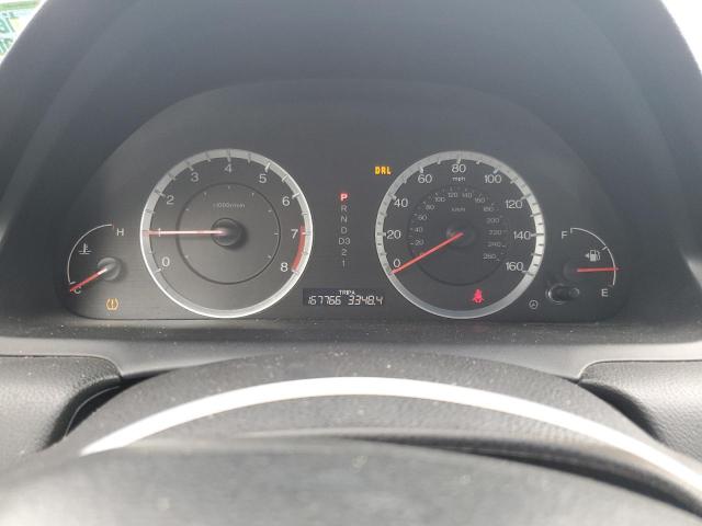 1HGCP368X8A009786 - 2008 HONDA ACCORD EXL SILVER photo 9