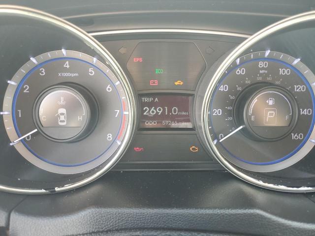 5NPEC4AB5DH652982 - 2013 HYUNDAI SONATA SE 灰色 照片 9