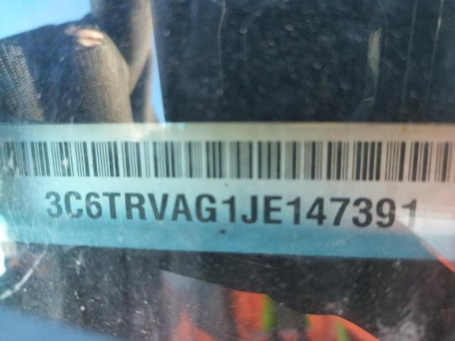 3C6TRVAG1JE147391 - 2018 RAM PROMASTER 1500 STANDARD CHARCOAL photo 10