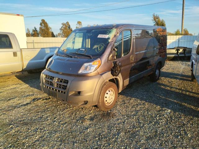 3C6TRVAG1JE147391 - 2018 RAM PROMASTER 1500 STANDARD CHARCOAL photo 2