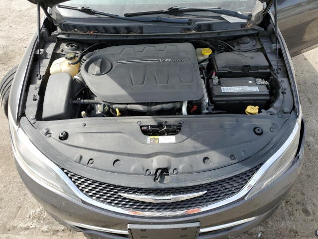 1C3CCCCG2FN515497 - 2015 CHRYSLER 200 C GRAY photo 11