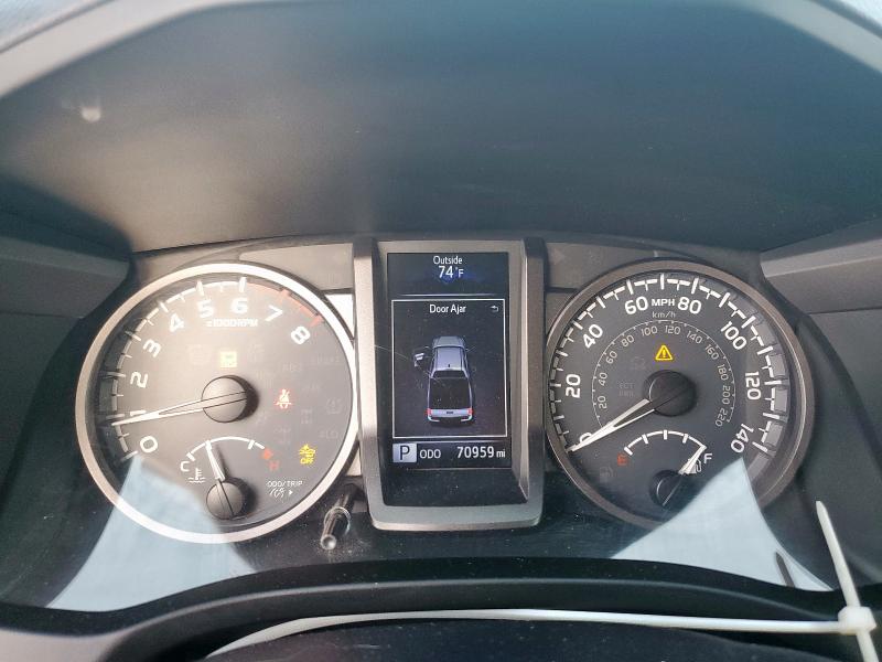 3TMCZ5AN5KM226366 - 2019 TOYOTA TACOMA DOUBLE CAB أسمر صورة 9