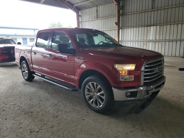 1FTEW1CF3GKF47787 - 2016 FORD F150 SUPERCREW RED photo 4