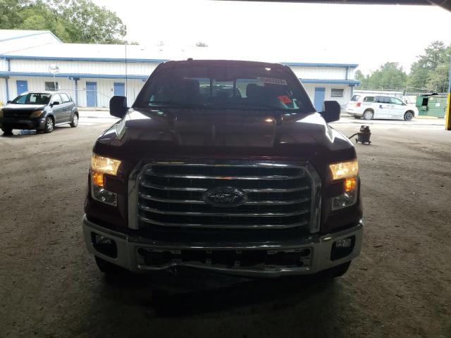 1FTEW1CF3GKF47787 - 2016 FORD F150 SUPERCREW RED photo 5