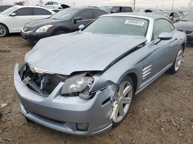 1C3AN69L34X021397 - 2004 CHRYSLER CROSSFIRE LIMITED SILVER photo 2