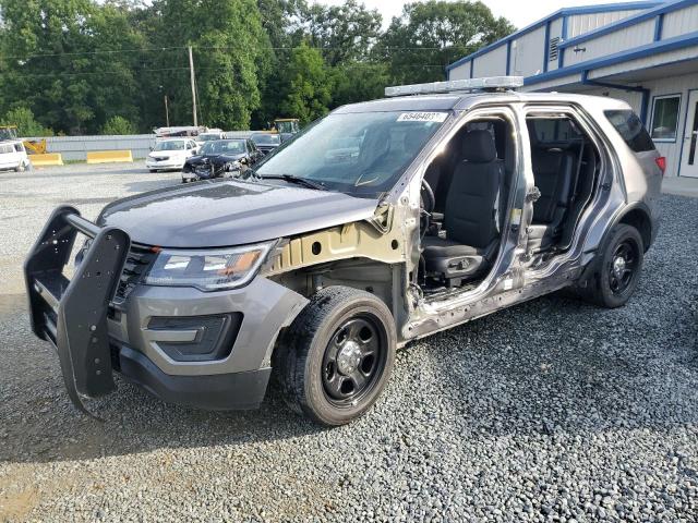 1FM5K8AR6KGA93866 - 2019 FORD EXPLORER POLICE INTERCEPTOR 灰色 照片 1