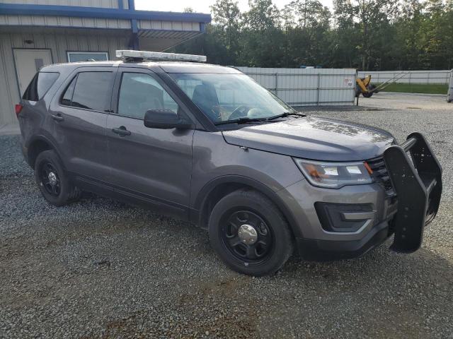 1FM5K8AR6KGA93866 - 2019 FORD EXPLORER POLICE INTERCEPTOR 灰色 照片 4