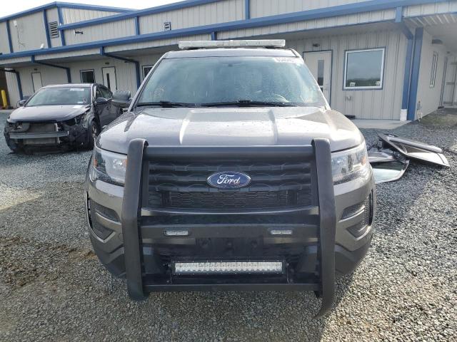 1FM5K8AR6KGA93866 - 2019 FORD EXPLORER POLICE INTERCEPTOR 灰色 照片 5