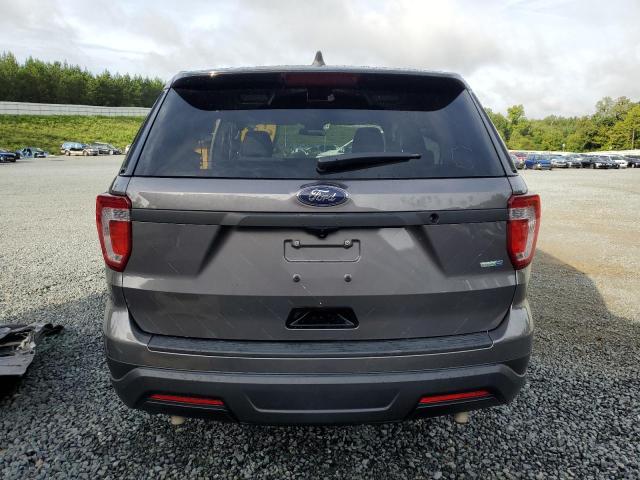 1FM5K8AR6KGA93866 - 2019 FORD EXPLORER POLICE INTERCEPTOR 灰色 照片 6