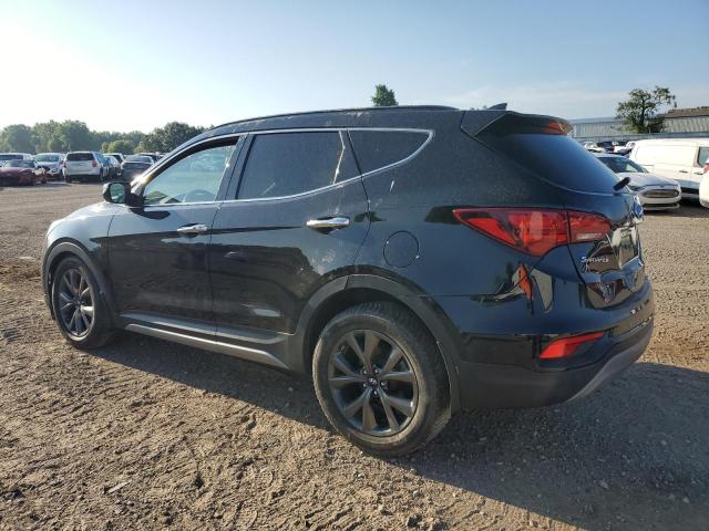 5XYZWDLA1JG547419 - 2018 HYUNDAI SANTA FE S BLACK photo 2