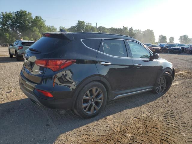 5XYZWDLA1JG547419 - 2018 HYUNDAI SANTA FE S BLACK photo 3