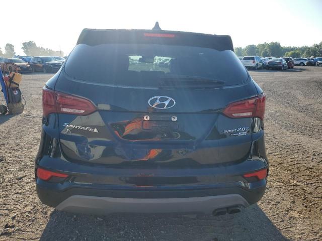 5XYZWDLA1JG547419 - 2018 HYUNDAI SANTA FE S BLACK photo 6