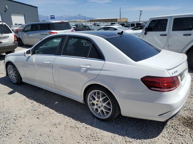 WDDHF8JB2EA904939 - 2014 MERCEDES-BENZ E 350 4MATIC WHITE photo 2