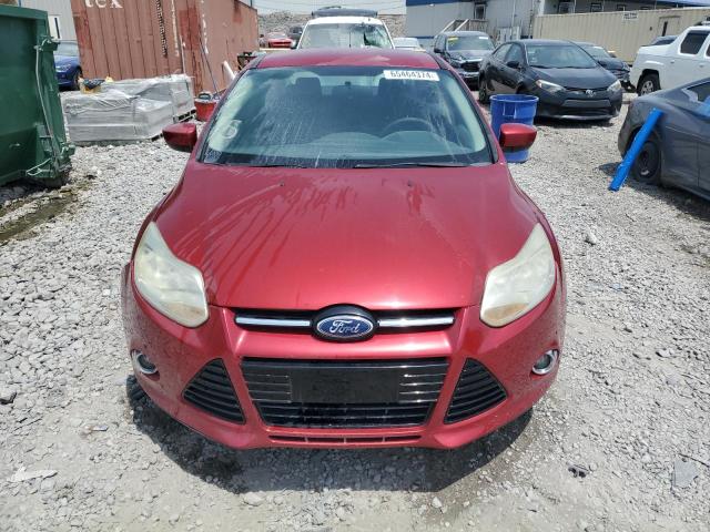 1FAHP3F20CL419712 - 2012 FORD FOCUS SE RED photo 5