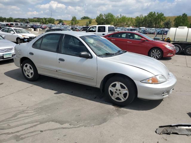 1G1JF524627471847 - 2002 CHEVROLET CAVALIER LS SILVER photo 4