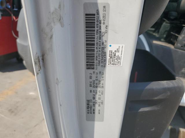 3C6TRVAG3FE507638 - 2015 RAM PROMASTER 1500 STANDARD WHITE photo 13