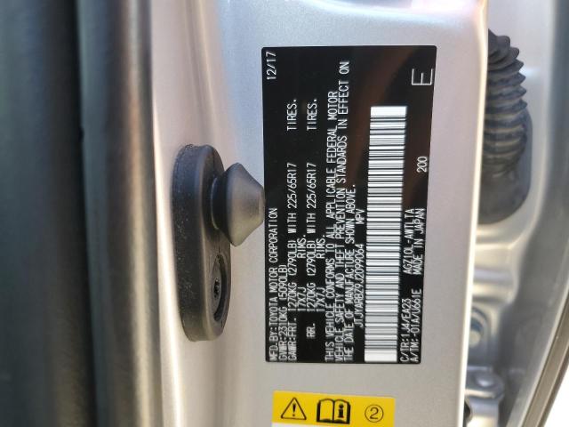 JTJYARBZ9J2099064 - 2018 LEXUS NX 300 BASE Gümüş fotoğraf 13