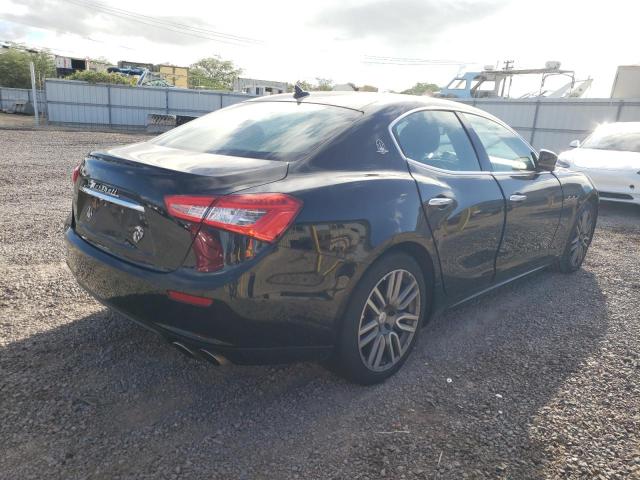 ZAM57XSA0G1179477 - 2016 MASERATI GHIBLI BLACK photo 4