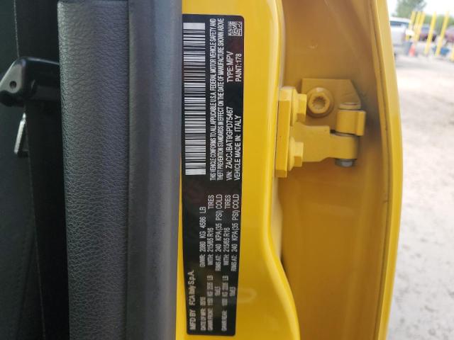 ZACCJBAT9GPD75467 - 2016 JEEP RENEGADE SPORT YELLOW photo 13