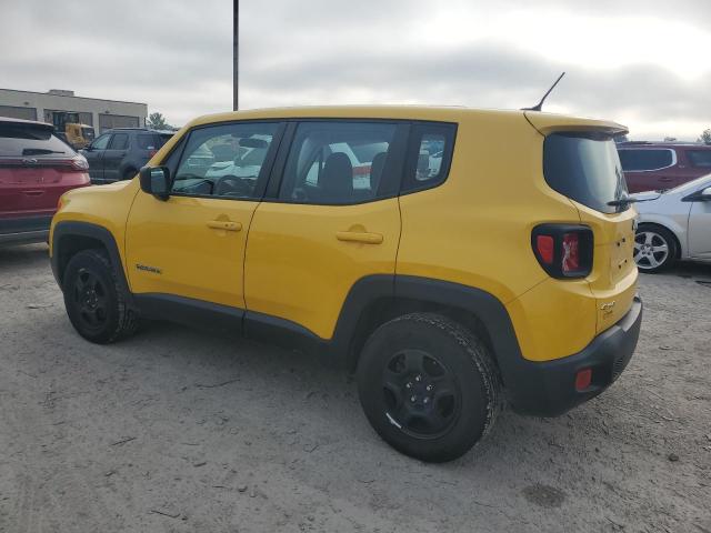 ZACCJBAT9GPD75467 - 2016 JEEP RENEGADE SPORT YELLOW photo 2