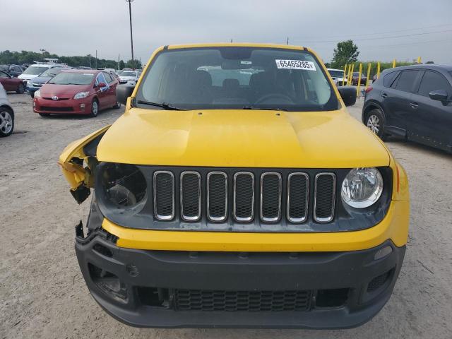 ZACCJBAT9GPD75467 - 2016 JEEP RENEGADE SPORT YELLOW photo 5