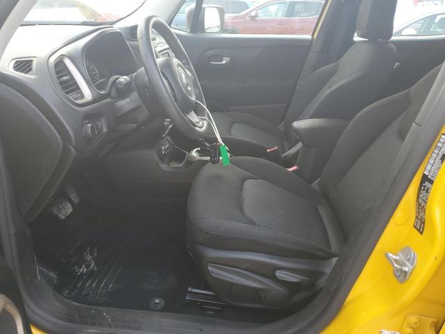 ZACCJBAT9GPD75467 - 2016 JEEP RENEGADE SPORT YELLOW photo 7