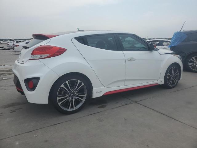 KMHTC6AE1GU295240 - 2016 HYUNDAI VELOSTER TURBO WHITE photo 3